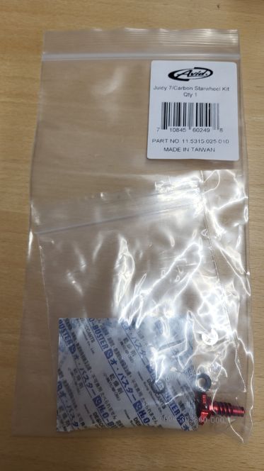 Amsler JUICY7/CARBON STARWHEEL KIT QTY 1