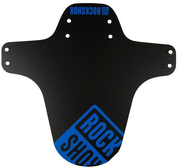 Amsler - RockShox MTB Fender Black Gloss Blue Print - SID Ultimate