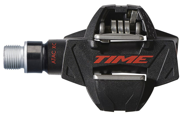 Amsler TIME ATAC XC 8 XC/CX pedal, Black/Red