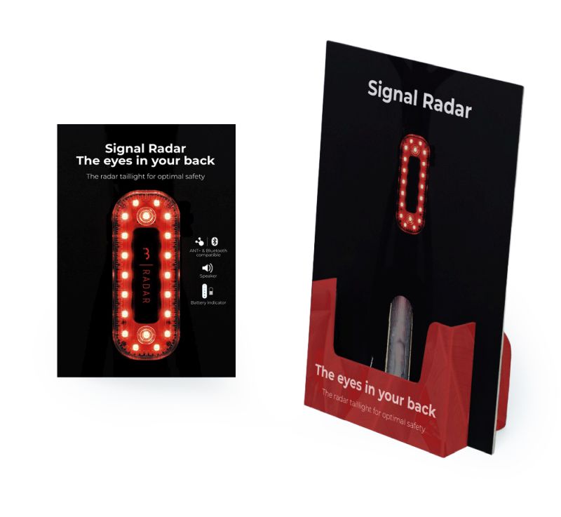 Amsler Radar flyers + holder package FR