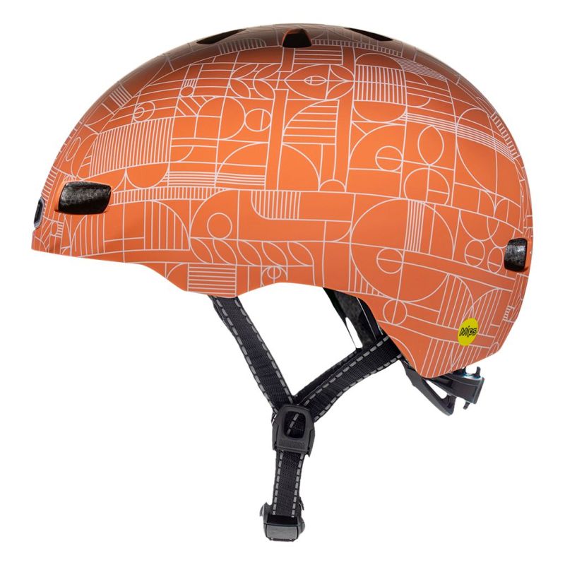 Amsler - Street Bahous MIPS Helmet S EU MIPS, 360° reflectiv, 11 Luftöffnungen
