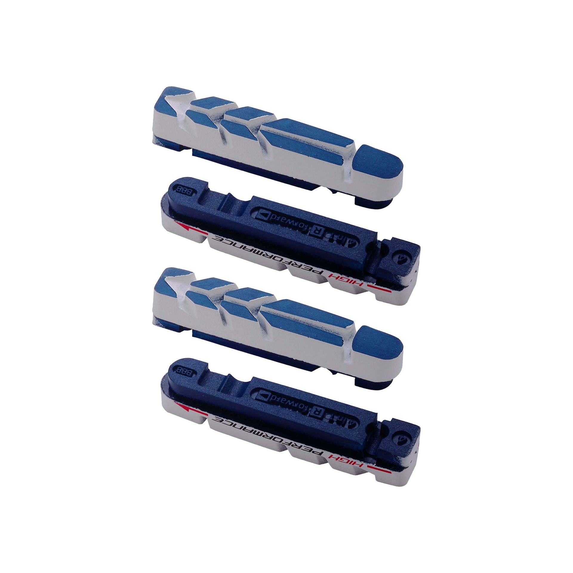 Amsler - Bremsgummi Shim/Sram/Campa/BBB Cartridge blau = 20% mehr Bremsleistung, 50 Paar