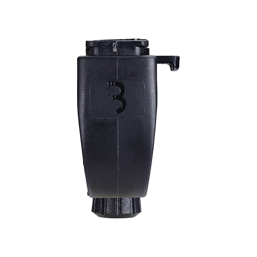 Amsler - Werkzeugfreie Lenkerhalterung TightFix für Frontlichter BBB, Ø22-32mm, 0°, 28g