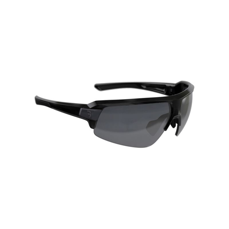 Amsler - Brille Impulse MLC, glanz schwarz mit Zusatzgläser transparent und gelb