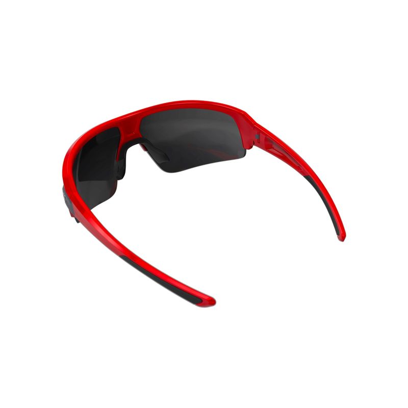Amsler - Brille Impulse MLC, glanz rot mit Zusatzgläser transparent und gelb