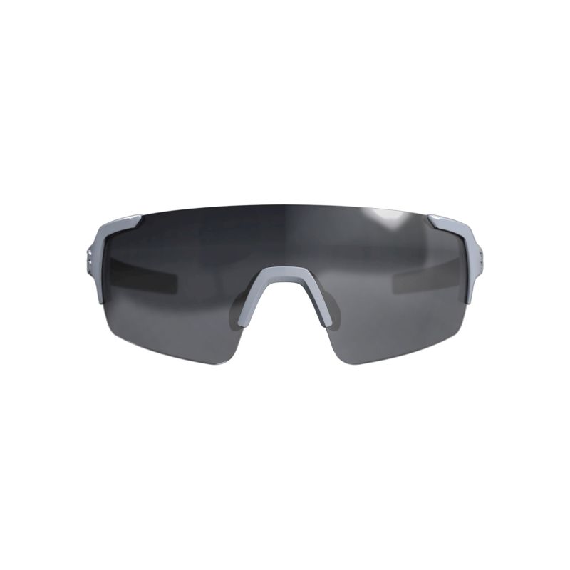 Amsler - Brille Fullview MLC, glanz weiss mit Zusatzgläser transparent und gelb