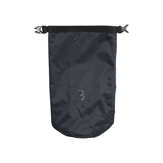 Amsler - Gepäcktasche 4L 14x14x30cm mit Aluhalter schwarz, wasserdicht