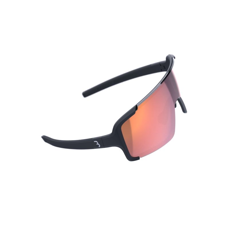 Amsler Brille Chester schwarz, FLUX rot