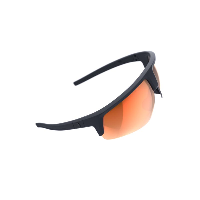 Amsler Brille Comet schwarz, MLC orange/rot