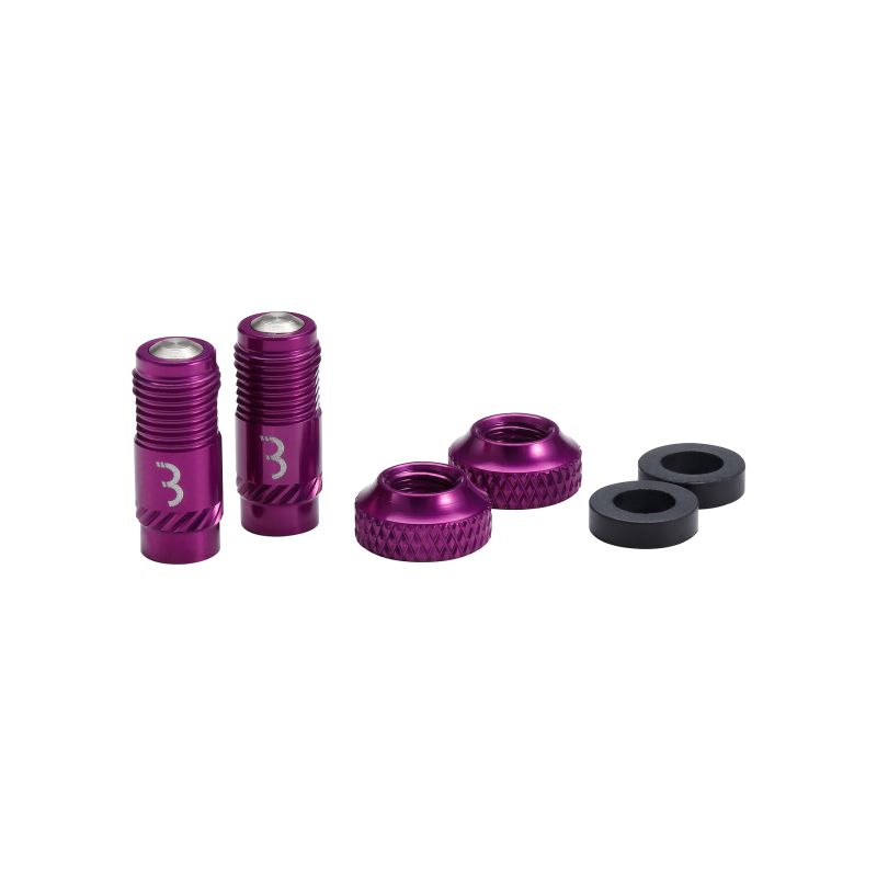 Amsler Presta CoreCap purple, 2 Stück