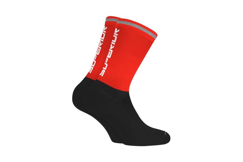 Amsler SUP Socks long black/red/white Gr. 35-38
