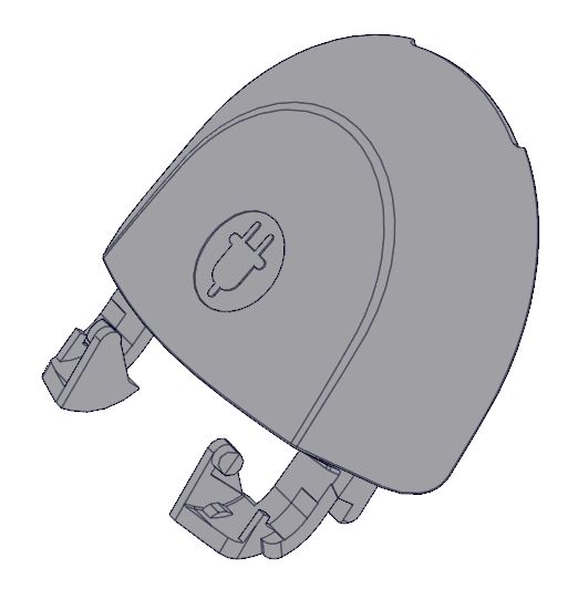 Amsler Battery Lock Cover Superior eWAY, black