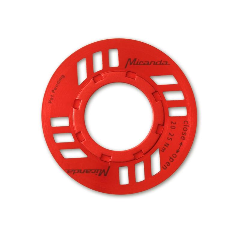 Amsler Kettenschutz für Bosch Antrieb, rot