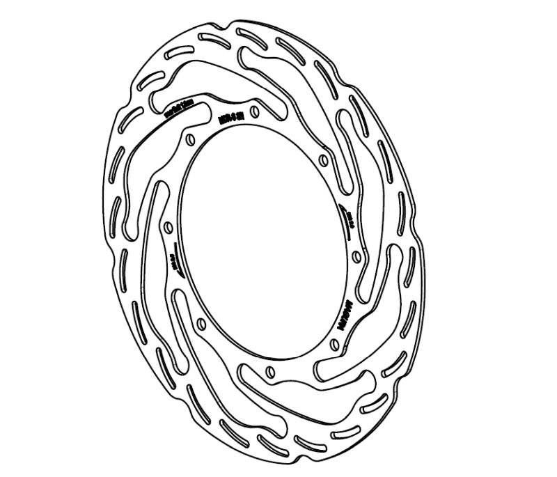 Amsler Bremsscheibe MDR-S 2.0, Ø203 mm, 8-Loch