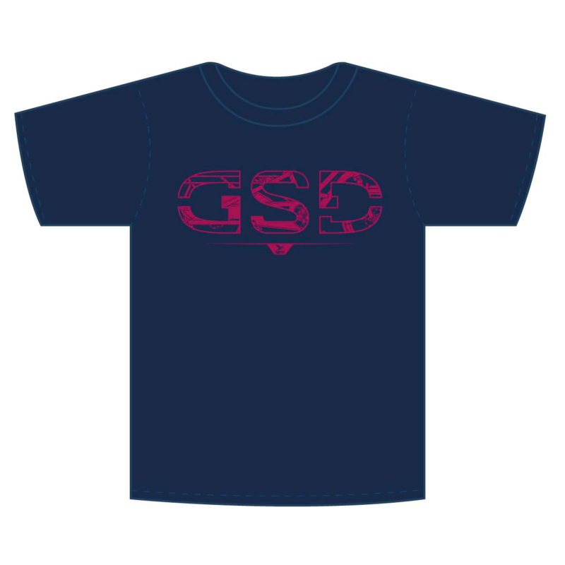 Amsler - T-Shirt GSD Tee - Navy/Dragon,Grösse L Unisex