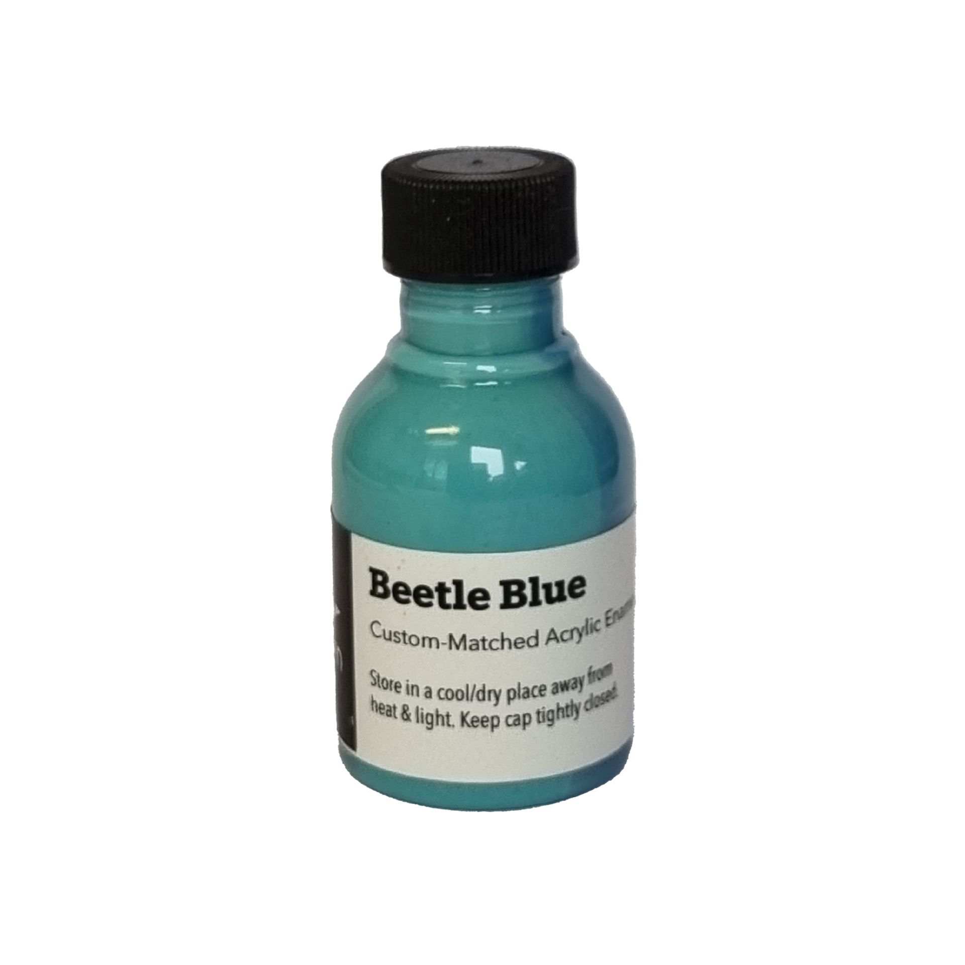 Amsler Korrekturfarbe, 28g Flasche, Beetle Blue