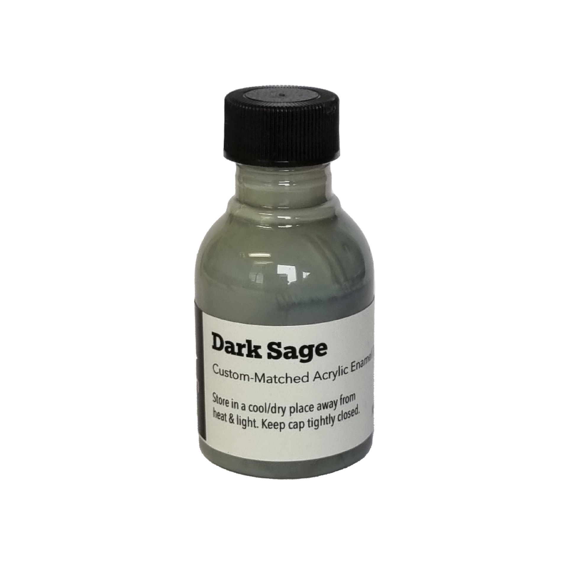 Amsler Korrekturfarbe, 28g Flasche, Dark Sage