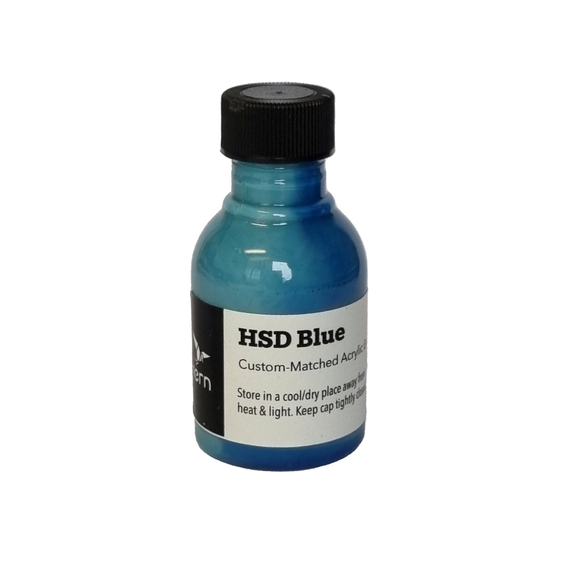 Amsler Korrekturfarbe, 28g Flasche, Blue HSD