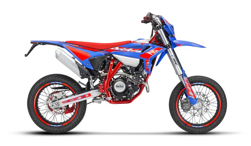 Amsler E5+ BETA RR125 R LC 4T MOTARD BLUE-RED
